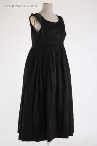 Kiecka pliszowo zimowa, Szarlej (Piekary Śląskie), lata 20. XX&nbsp;w. Ze&nbsp;zbiorów Muzeum Górnośląskiego w&nbsp;Bytomiu.