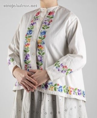 Jakla letnia odświętna, Katowice, lata 30. XX&nbsp;w. Ze&nbsp;zbiorów Muzeum Górnośląskiego w&nbsp;Bytomiu.