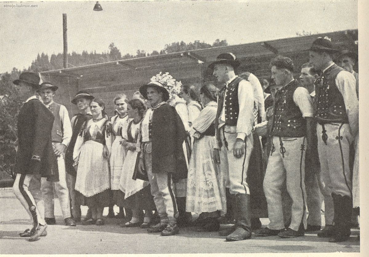 Górale z Jurgowa, Spisz, Ziemia z.7-8, 1937, fot. W. Pikiel