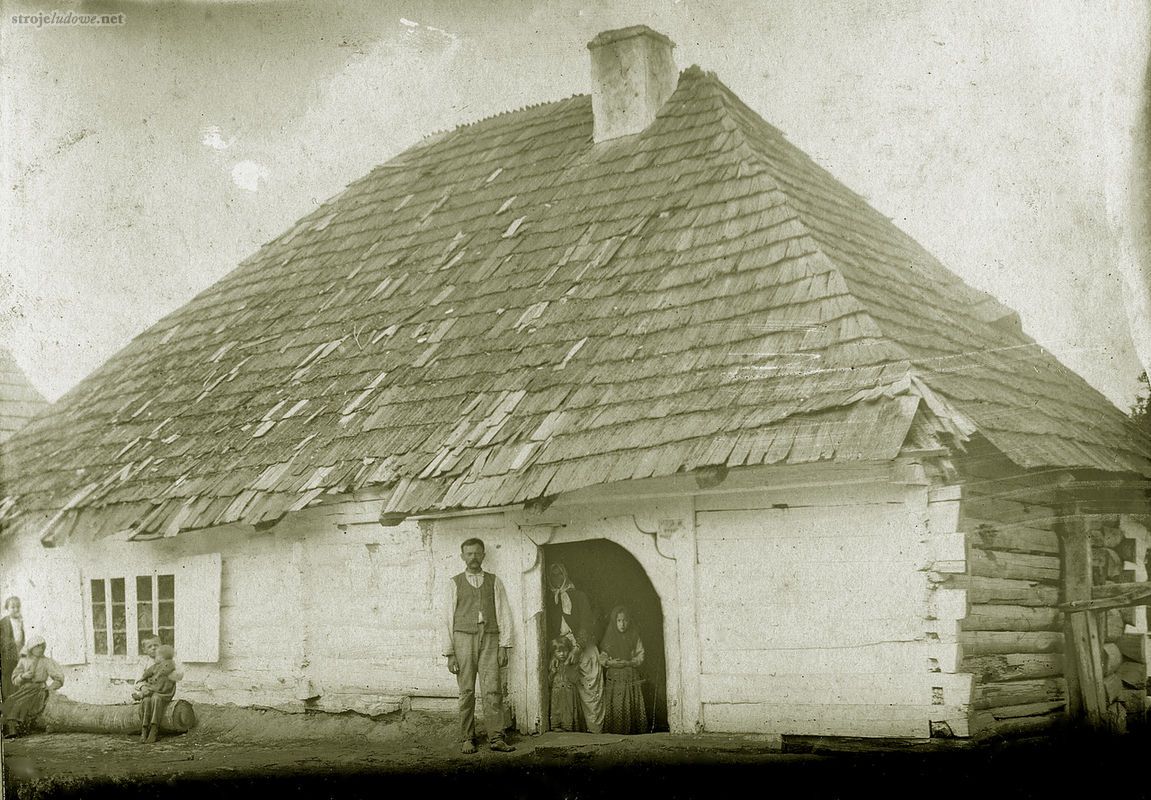 Dom w Goraju, 1902 r., fot. J. Strzyżowski, ze zbiorów Muzeum Zamojskiego
