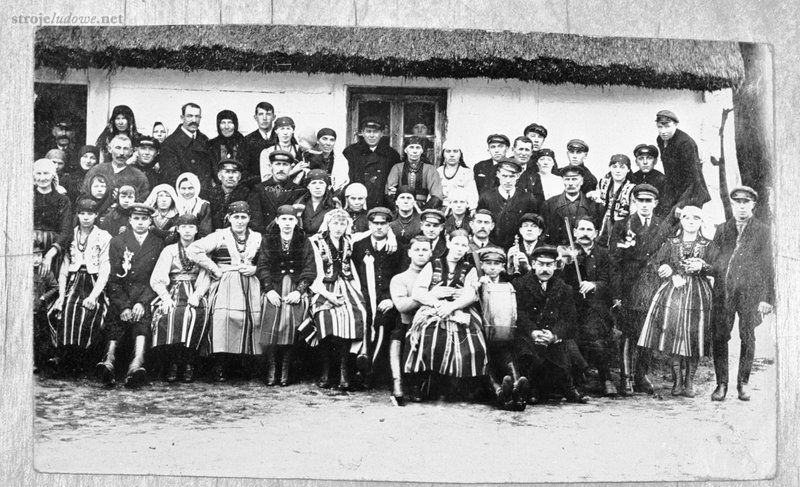 Wesele Ewy Mazurskiej, Czermno, 1927 r., ze zbiorów Muzeum Mazowieckiego w Płocku