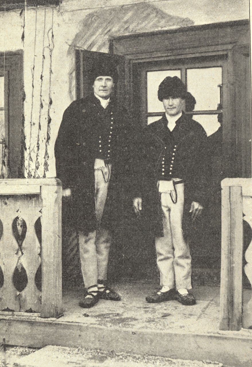 Orawiak z Podwilka, Ziemia 1913 r., nr 25, s.415, fot. E. Stercula