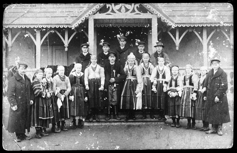 Fotografia ślubna, ok. 1913 r., ze zbiorów Muzeum Mazowieckiego w Płocku