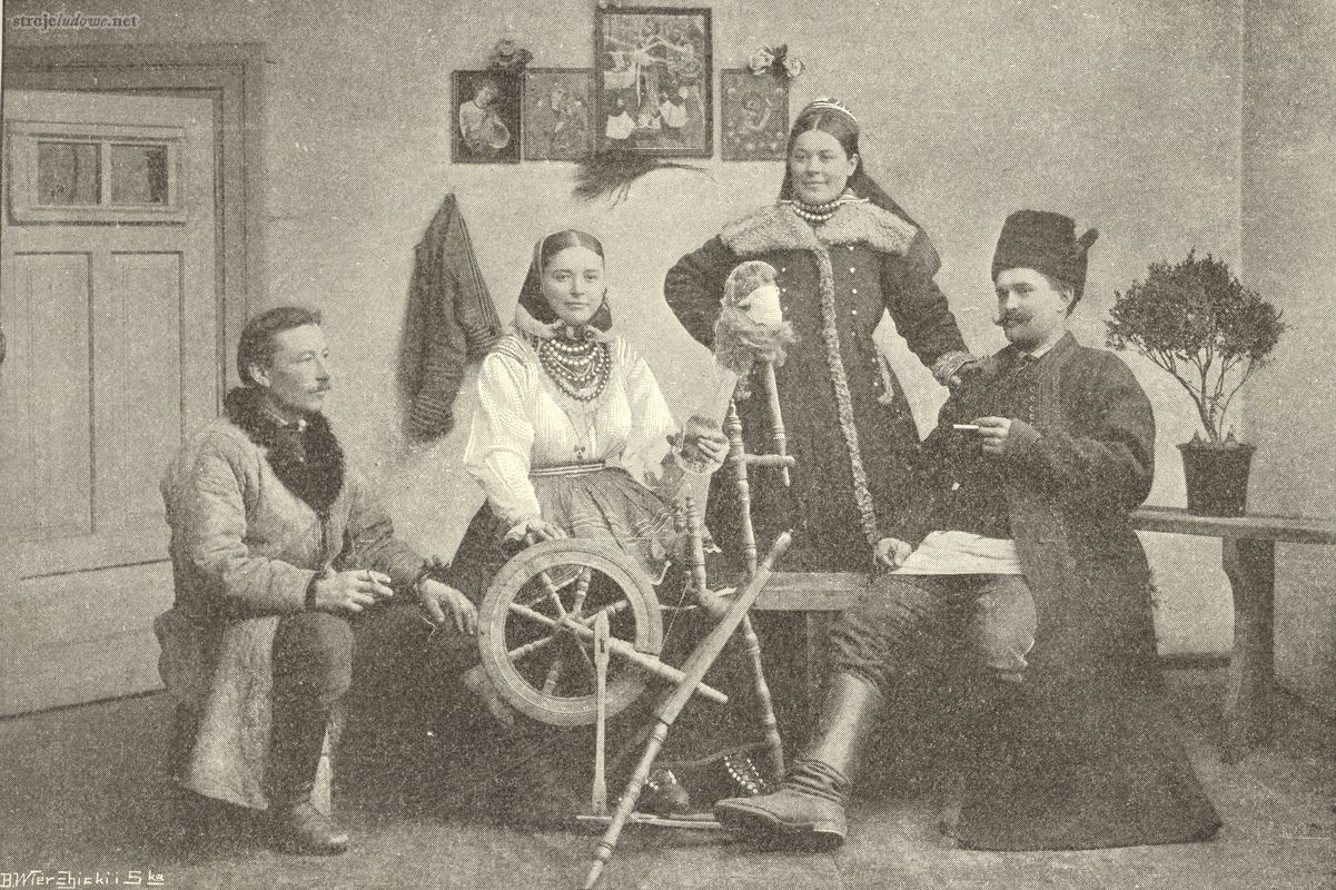 Krzczonowianie, Wykonano w zakładzie B. Wierzbickiego i S-ki. Wisła t. XVI 1902 r.
