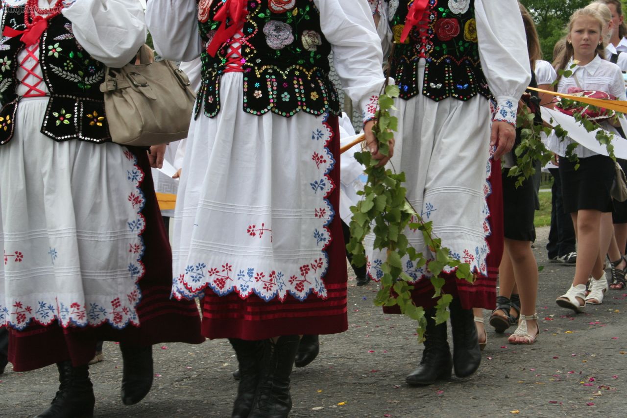 Zapaski, rzeszowskie, Boże Ciało 2011 r. fot. A. Woźniak