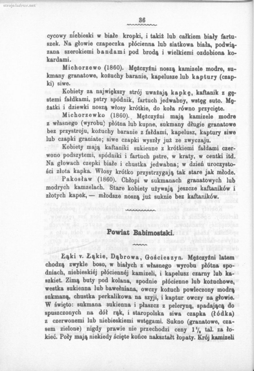 Oskar Kolberg , Dzieła Wszystkie, Tom 10, Poznańskie część 2, s. 36
Źródło: www.polona.pl