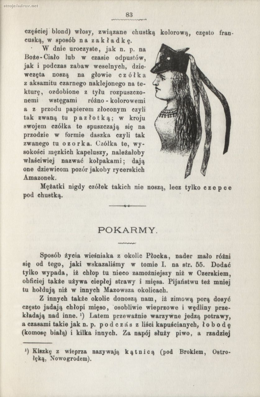 Oskar Kolberg, Dzieła Wszystkie, Tom 27, Mazowsze część 4, s. 83
Źródło: www.polona.pl
