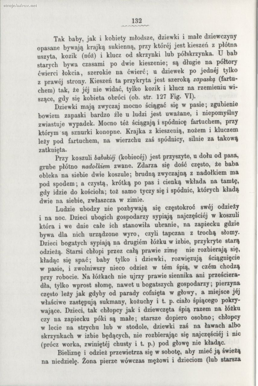 Oskar Kolberg, Dzieła Wszystkie, Tom 5, Krakowskie cz. I, s. 132
Źródło: www.polona.pl