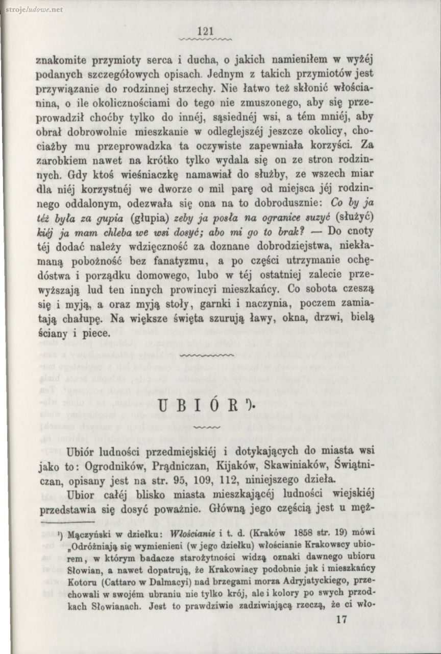 Oskar Kolberg, Dzieła Wszystkie, Tom 5, Krakowskie cz. I, s. 121
Źródło: www.polona.pl