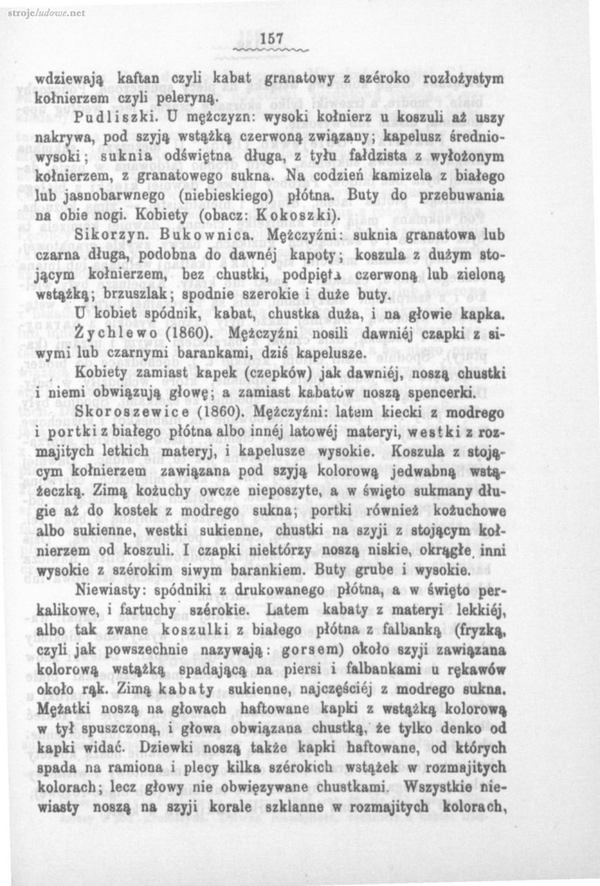 Oskar Kolberg, Dzieła Wszystkie, Tom 10, Poznańskie część 2, s. 157
Źródło: www.polona.pl
