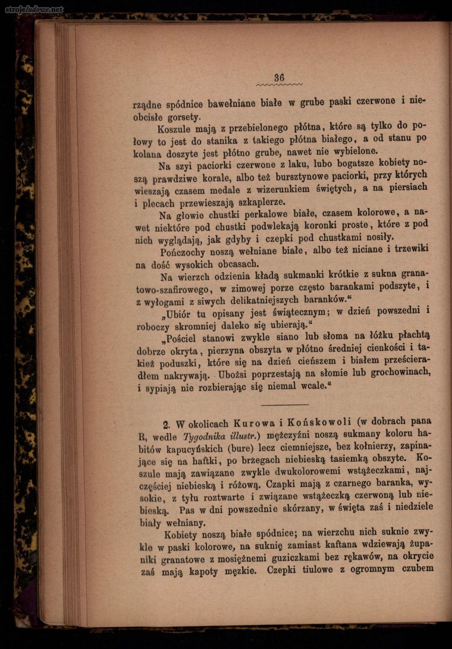 Oskar Kolberg, Dzieła Wszystkie, Tom 16, Lubelskie część I, s. 36
Źródło: www.polona.pl