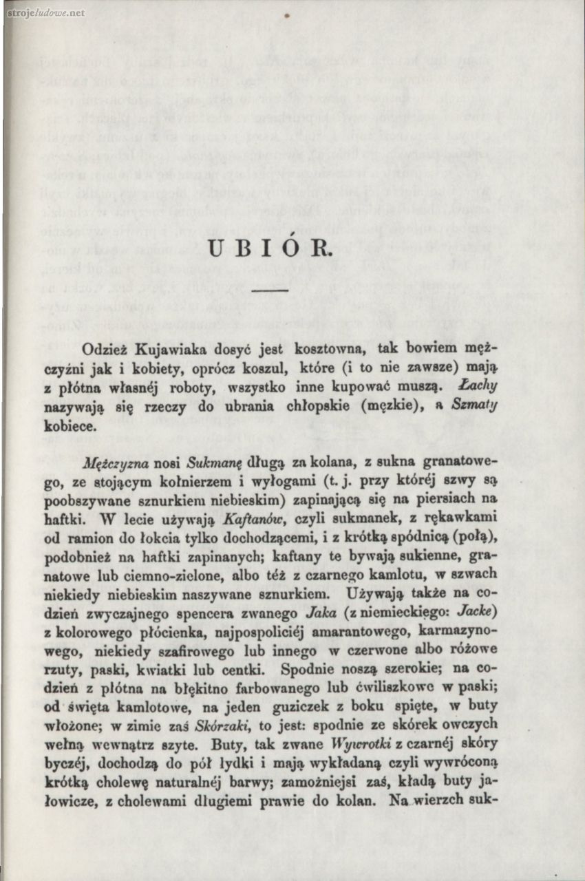 Oskar Kolberg, Dzieła Wszystkie, Tom 3, Kujawy, cz. I, s. 63
Źródło: www.polona.pl