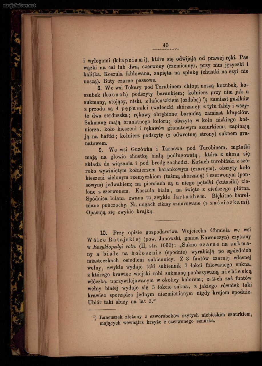 Oskar Kolberg, Dzieła Wszystkie, Tom 16, Lubelskie część I, s. 40
Źródło: www.polona.pl
