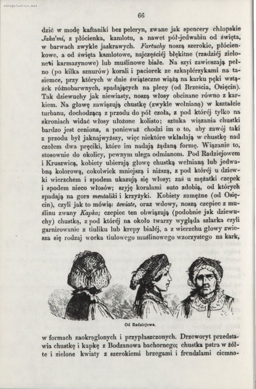 Oskar Kolberg, Dzieła Wszystkie, Tom 3, Kujawy, cz. I, s. 66
Źródło: www.polona.pl