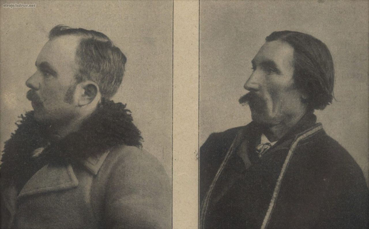 Typy z pow. puławskiego, fot. P. Dzierżyński, „Ziemia”, 1911, ze zbiorów Towarzystwa Krajoznawczego