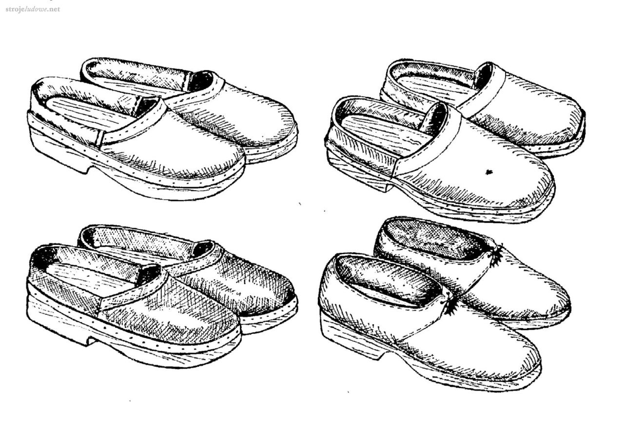 Różne typy obijaków. Историко-этнографический АТЛАС Прибалтики Одежда, Ryga 1986.

