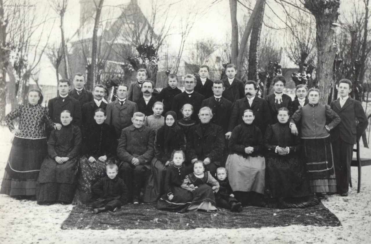 Złote gody, 1904 r., fot. Fototeka Śląska (Muzeum Wsi Opolskiej).
