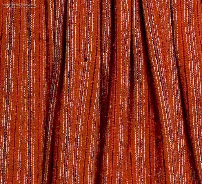 Spódnica buroka (fragment), początek XX&nbsp;w., ze&nbsp;zbiorów Muzeum Wsi Opolskiej.
Kolorystyką i&nbsp;układem prążków oleski burok nawiązywał do&nbsp;pasiaków z&nbsp;sąsiednich, wschodnich regionów: częstochowskiego i&nbsp;kłobuckiego.
