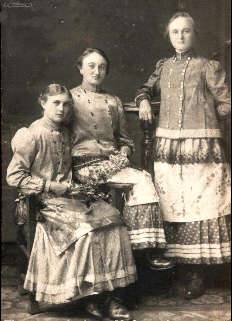Siostry Kroll, 1912 r., fot. Fototeka Śląska (Muzeum Wsi Opolskiej)