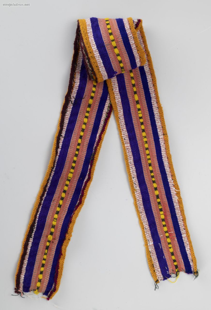 Pas tkacki (krajka), Jeleniec, pow. Łuków, ok. 1972&nbsp;r., ze&nbsp;zbiorów Muzeum Narodowego w&nbsp;Lublinie, fot. Małgorzata Niećko