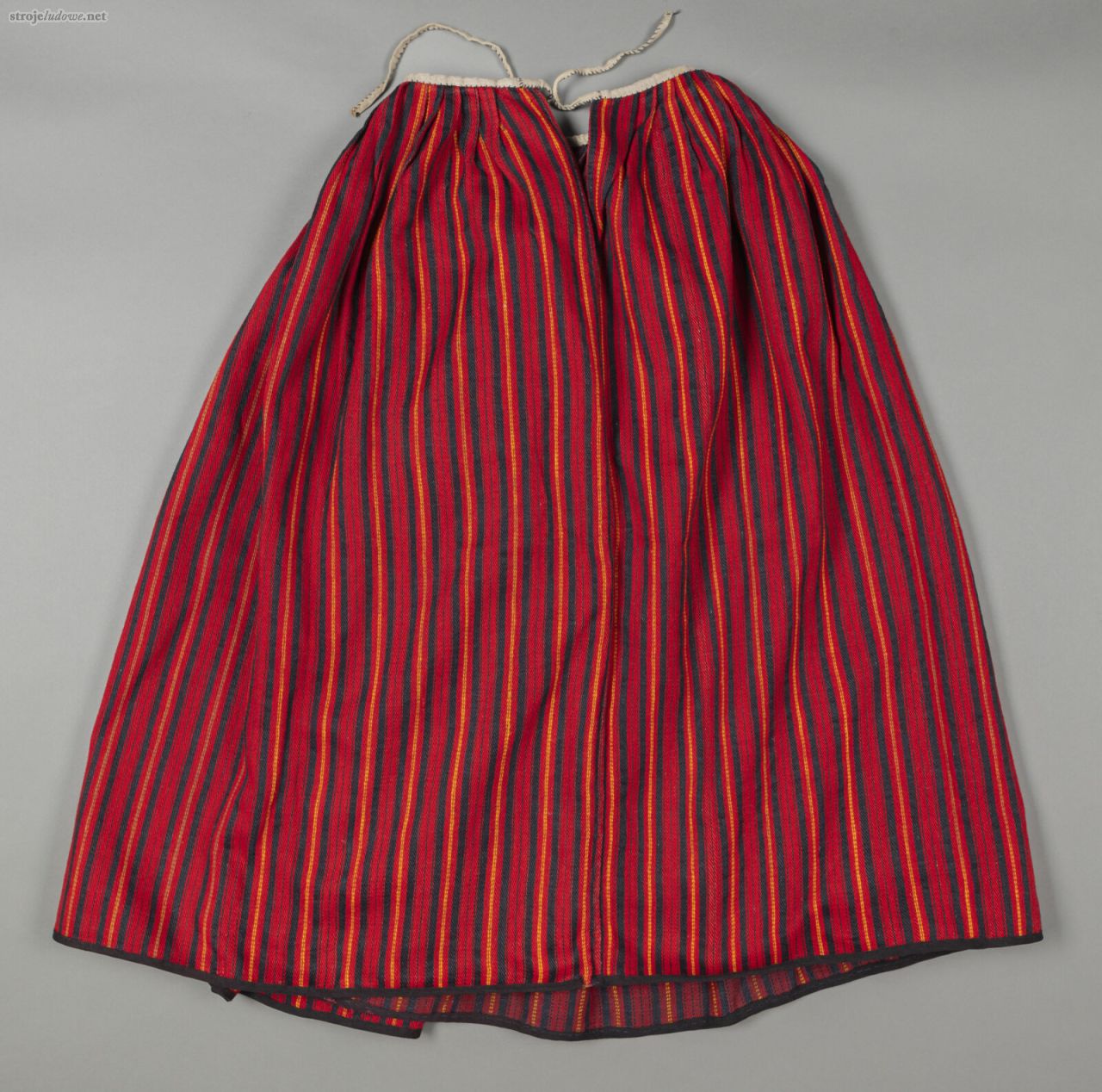 Spódnica wełniana, Dąbie, pow. Łuków, 1949&nbsp;r., ze&nbsp;zbiorów Muzeum Narodowego w&nbsp;Lublinie, fot. Małgorzata Niećko
