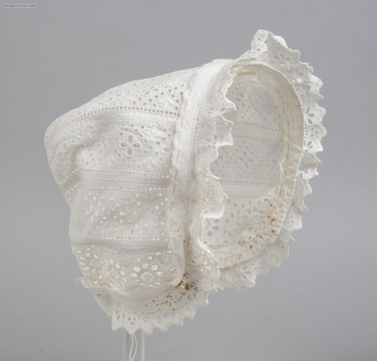 Czepek - kopka codzienna, Wydawy, przed 1925&nbsp;r., z&nbsp;kolekcji Muzeum Kultur Świata, oddziału Muzeum Narodowego w&nbsp;Poznaniu, fot. S. Obst.