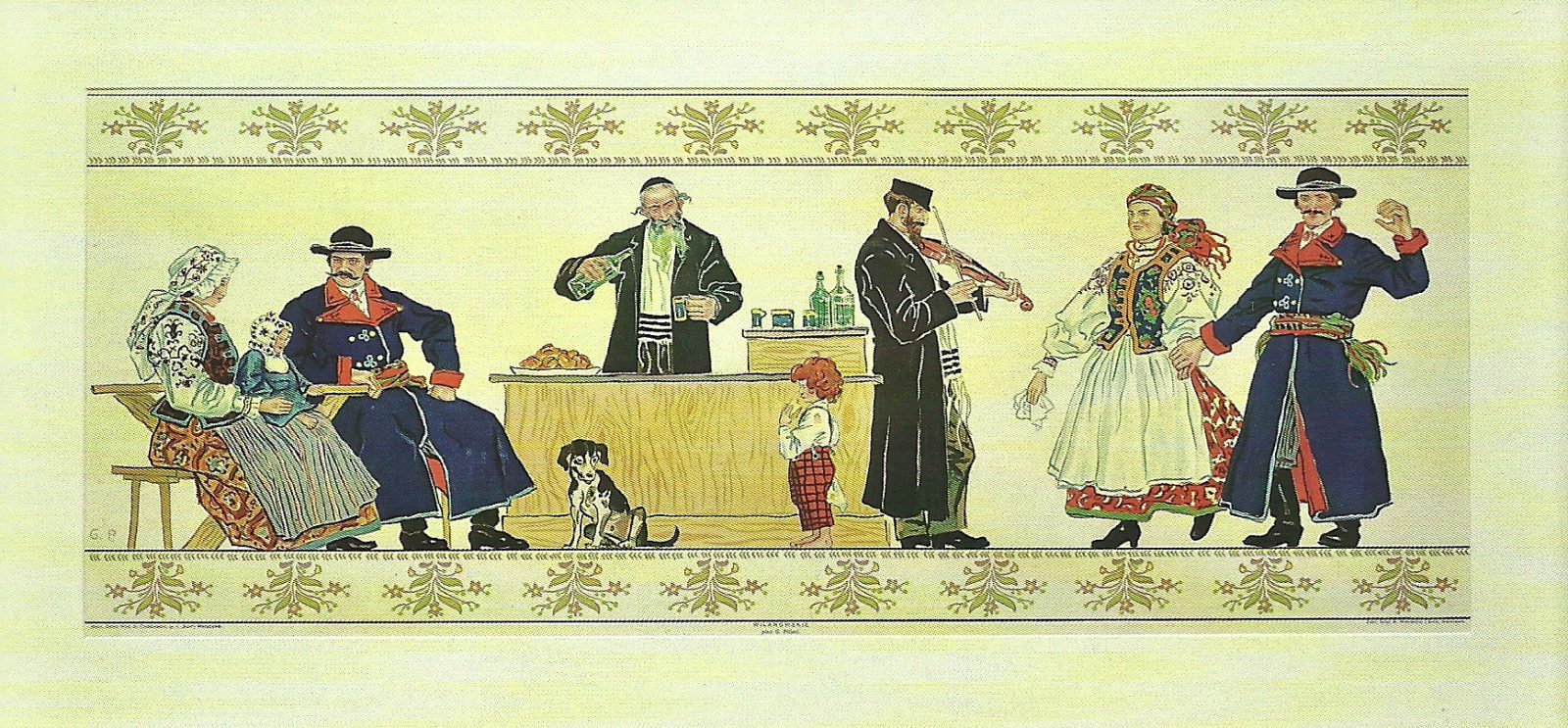 W wilanowskiej karczmie, Gustaw Pillati, pocz. XX&nbsp;w. Nakładem Domu Wydawniczego Antoni Chlebowski p.f. „Świt”, Warszawa 1928&nbsp;
