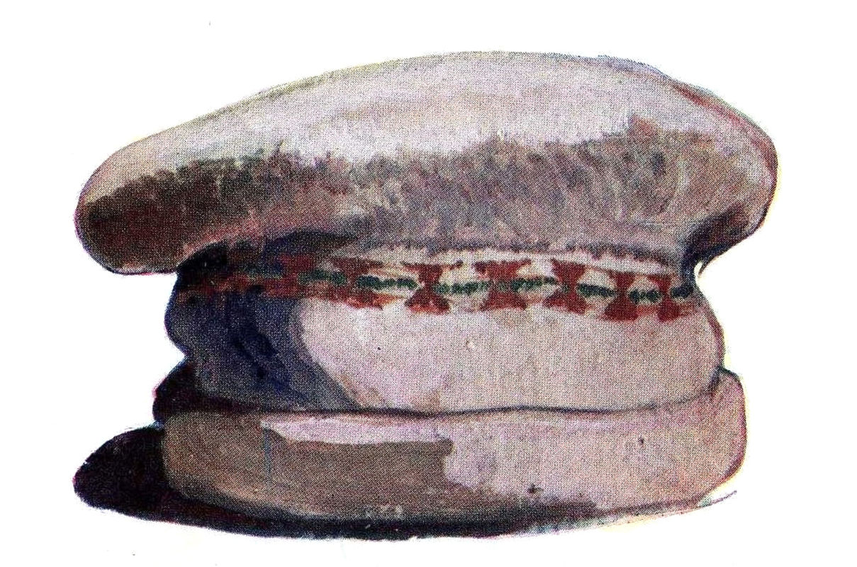 Magierka, mal. Włodzimierz Tetmajer, Ubiory ludu polskiego z.1, Kraków 1904
<em>Magierka</em> to&nbsp;okrągła czapka robiona na&nbsp;drutach z&nbsp;białej wełny, ozdobiona  wąskimi, najczęściej czerwonymi paskami lub innymi drobnymi wzorami. Główki <em>magierek</em> były różnej wysokości, proste lub w&nbsp;kształcie grzyba<em>. </em>Dziano je, tworząc jajkowaty, zamknięty z&nbsp;obu stron walec, który poddawano procesowi folowania. Następnie jeden jego koniec wtłaczano do&nbsp;środka. Powstały w&nbsp;ten sposób podwójny worek modelowano na&nbsp;specjalnej formie lub bezpośrednio na&nbsp;głowie. W&nbsp;efekcie powstawała okrągła czapka z&nbsp;wywiniętym otokiem i&nbsp;wyodrębnionym denkiem.